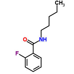 2-Fluoro-N-n-pentylbenzamide Structure