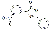 5(4H)-Oxazolone,4-(3-nitrophenyl)-2-phenyl- Structure