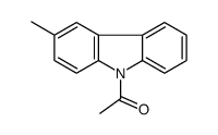 1-(3-methylcarbazol-9-yl)ethanone结构式