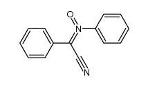α-Cyano-α,N-diphenylnitrone Structure