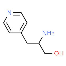 4-Pyridinepropanol,-bta--amino-,(-bta-S)-(9CI) Structure