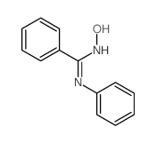 N-hydroxy-N-phenyl-benzenecarboximidamide结构式