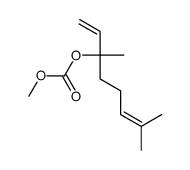 3,7-dimethylocta-1,6-dien-3-yl methyl carbonate Structure