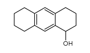 (+/-)-1-Hydroxy-1.2.3.4.5.6.7.8-octahydro-anthracen Structure