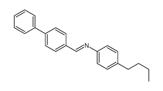 N-(4-butylphenyl)-1-(4-phenylphenyl)methanimine Structure
