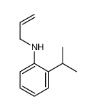Benzenamine, 2-(1-methylethyl)-N-2-propenyl- (9CI)结构式