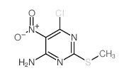 6-CHLORO-2-(METHYLTHIO)-5-NITROPYRIMIDIN-4-AMINE picture