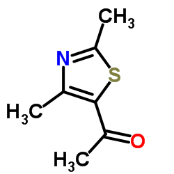 1-(2,4-Dimethylthiazol-5-yl)ethanone Structure