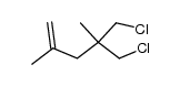 5-Chloro-4-(chloromethyl)-2,4-dimethyl-1-pentene结构式