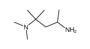 2-Dimethylamino-4-amino-2-methylpentan结构式