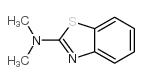 2-Benzothiazolamine,N,N-dimethyl-(9CI) structure