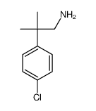 2-(4-Chlorophenyl)-2-methyl-1-propanamine Structure