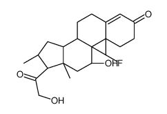 1,2-Dihydro DesoxyMetasone structure