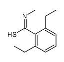 2,6-diethyl-N-methylbenzenecarbothioamide Structure