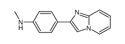 4-imidazo[1,2-a]pyridin-2-yl-N-methylaniline Structure