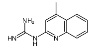 Guanidine, (4-methyl-2-quinolinyl)- (9CI)结构式