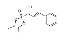 diethyl (1-hydroxy-3-phenylallyl)phosphonate结构式