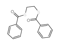 2-benzoylsulfanylethylsulfanyl-phenyl-methanone结构式