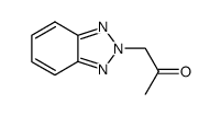 1-(2H-benzo[d][1,2,3]triazol-2-yl)propan-2-one结构式