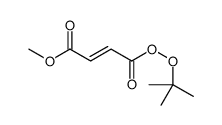 methyl (E)-4-tert-butylperoxy-4-oxobut-2-enoate结构式