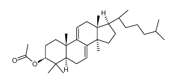 (13α,14β,17α)-5α-Lanosta-7,9(11)-dien-3β-ol acetate picture