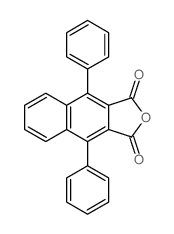 Naphtho[2,3-c]furan-1,3-dione, 4,9-diphenyl- structure