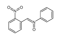 1-(2-nitrophenyl)-N-phenylmethanimine oxide结构式