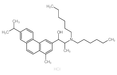 2-(dihexylamino)-1-(1-methyl-7-propan-2-yl-phenanthren-3-yl)propan-1-ol Structure