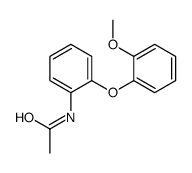 N-[2-(2-methoxyphenoxy)phenyl]acetamide Structure