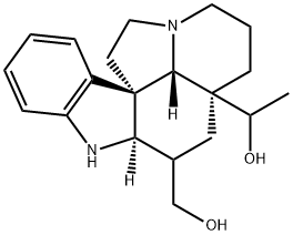 20-Hydroxyaspidospermidine-3-methanol structure