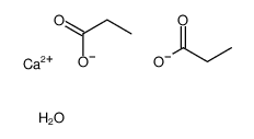 Calciumpropionatehydrate Structure