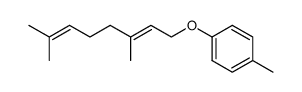 geranyl p-tolyl ether Structure