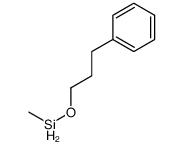 methyl(3-phenylpropoxy)silane Structure