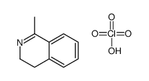 1-methyl-3,4-dihydroisoquinoline,perchloric acid结构式