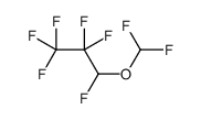3-(difluoromethoxy)-1,1,1,2,2,3-hexafluoropropane结构式