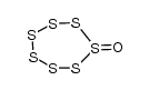 cycloheptasulfur monoxide结构式