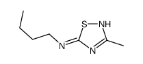 N-butyl-3-methyl-1,2,4-thiadiazol-5-amine Structure