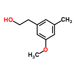 2-(3'-methoxy-5'-methylphenyl)ethanol结构式