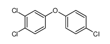 1,2-dichloro-4-(4-chlorophenoxy)benzene Structure