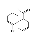 methyl 11-bromospiro[5.5]undeca-2,10-diene-5-carboxylate结构式