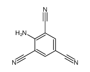 2-aminobenzene-1,3,5-tricarbonitrile Structure