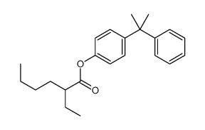 [4-(2-phenylpropan-2-yl)phenyl] 2-ethylhexanoate结构式