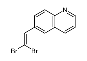 6-(2,2-dibromoethenyl)quinoline Structure