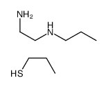 propane-1-thiol,N'-propylethane-1,2-diamine结构式