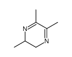 2,3-dihydro-2,5,6-trimethylpyrazine Structure