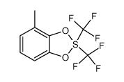 4-methyl-2,2-bis(trifluoromethyl)-2l4-benzo[d][1,3,2]dioxathiole结构式