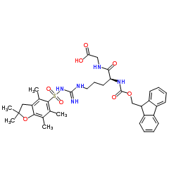 Fmoc-Arg(Pbf)-Gly-OH图片