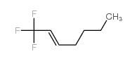 1,1,1-trifluorohept-2-ene Structure