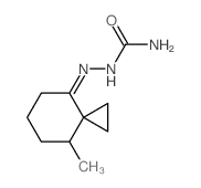 8-Methylspiro[2.5]octan-4-one semicarbazone Structure