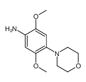 2,5-二甲氧基-4-吗啉苯胺结构式